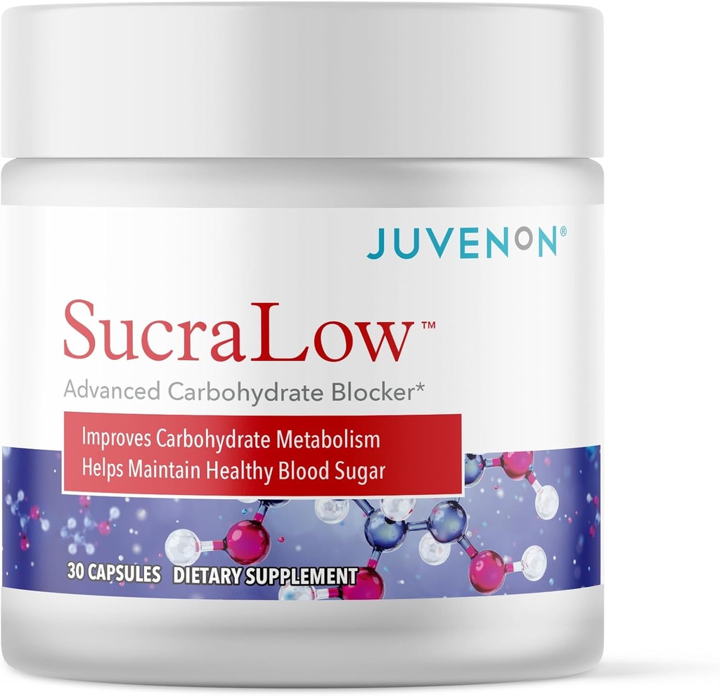 Juvenon Surcalow • 124; Daglig Carbohydrat Support & Vitality • 124; Metabolisme & Energisupplement • 124; 30 Kapsler