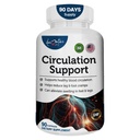 Blodcirkulationsstøtte supplement til arterier & Veins Health- Natural Cardiovaskulære piller med L- arginin, Ginger Root- fremmer sund blodgennemstrømning & hjerte Health- 90 kapsler