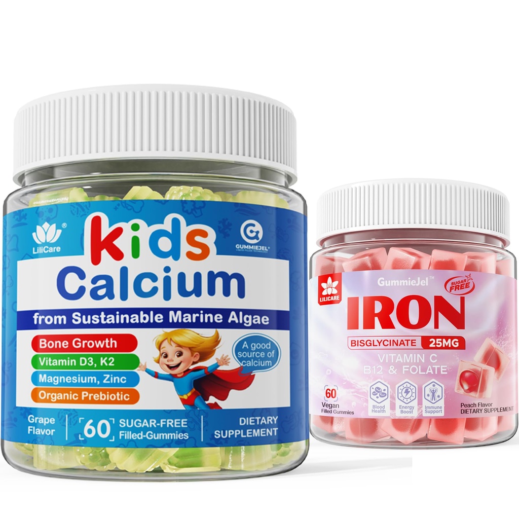 Bundle - Kids Calcium + Vegansk Jern
