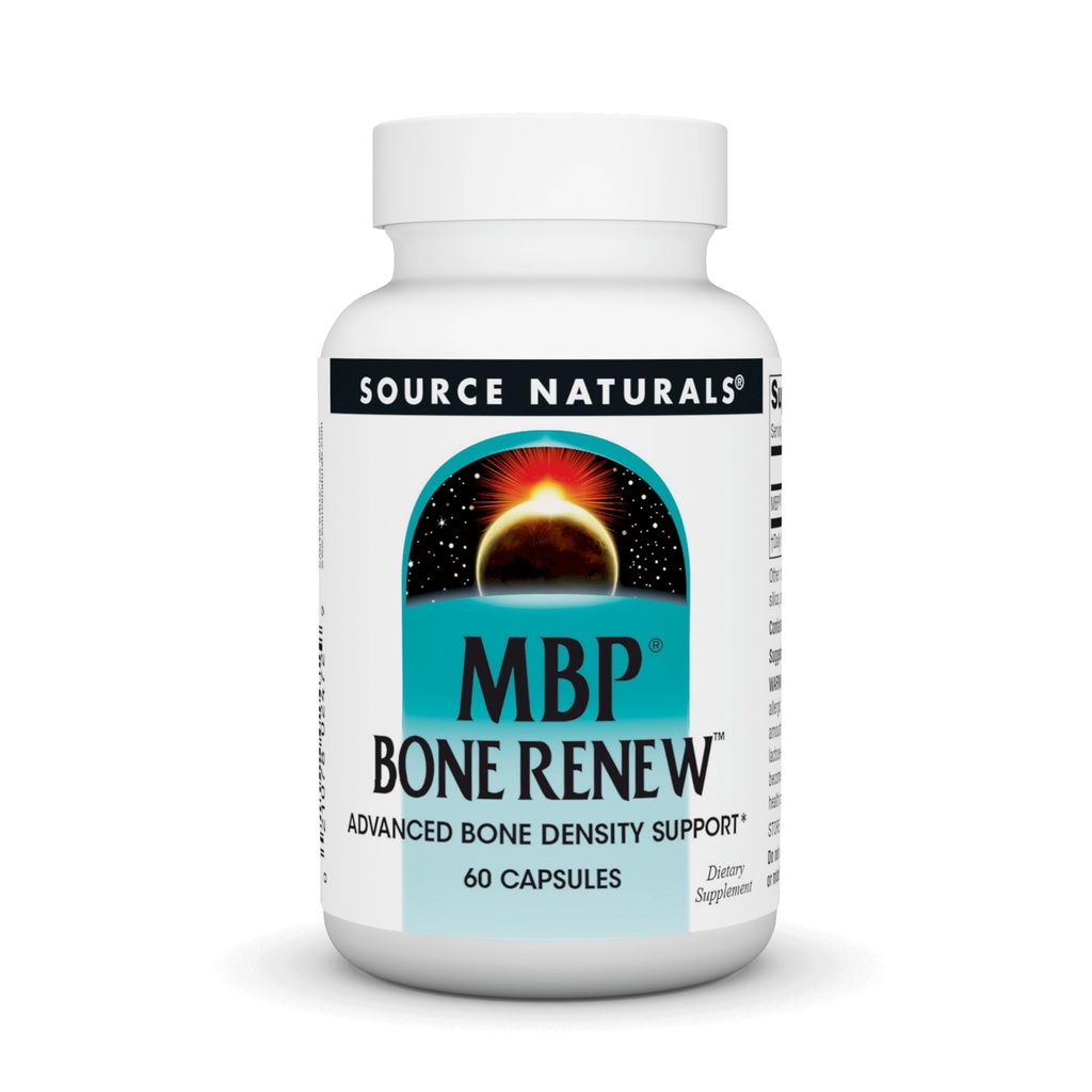 Source Naturals MBP Bone Renew, Milk Protein for Advanced Density Support * - 60 kapsler