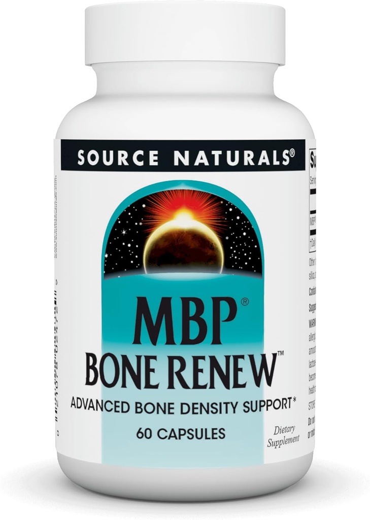 Source Naturals MBP Bone Renew, Milk Protein for Advanced Density Support * - 60 kapsler