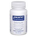 Ren indkapsling Selenium - 200 mcg - for sund cellulær funktion, immunsystem & antioxidant forsvar - Mineral supplement - Vegan & Gluten Free - 180 kapsler