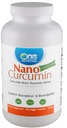 En Planet Nano Curcumin 500 mg Veggie Kapsler (120 Servere), Nano for høj Absorption, Understøtter immunforsvar, non-GMO, Vegan, Gluten- Free