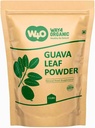 Guava Leaf Powder (100% Natural & Pure), Guava Leaf Tea, Hår Re- Growth, Hud & Nails, Ingen Preservatives, 100% Pure Guava Leaves (pakke med 1)