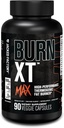 Jacked Factory Burn- XT Max - High- Performance Thermogen Fat Burner & Appetite Suppressant for vægttab w / PurCaf Organic Coffein, MitoBurn, Green Tea, Acetyl L Carnitin & mere - 90 kapsler
