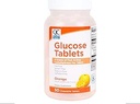 Kvalitetsvalg Hurtig fungerende Glucose tabletter Orange Flavor 50 tabletter...
