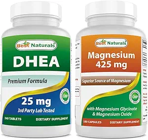 Bedste Naturals DHEA 100mg & Magnesium Glycinat 425 mg