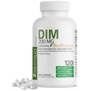 Bronson DIM supplement 200 MG Diindolymetan med BioPerine til forbedret absorption, østrogen Metabolisme & vedligeholder Balancerede Hormonniveauer, 120 Vegetariske kapsler