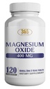 Magnesium 400mg [høj potens] Supplement - Magnesium oxid til immunforsvar, muskel opsving, ben kramper og slaphed 120 tabletter - USA Made