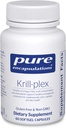 Rene indkapslinger Krill-Plex Mex124; Understøtter menstruation Comfort, hjerte sundhed, fælles støtte, kognitiv funktion og hud sundhed Mex124; 60 Softgel kapsler