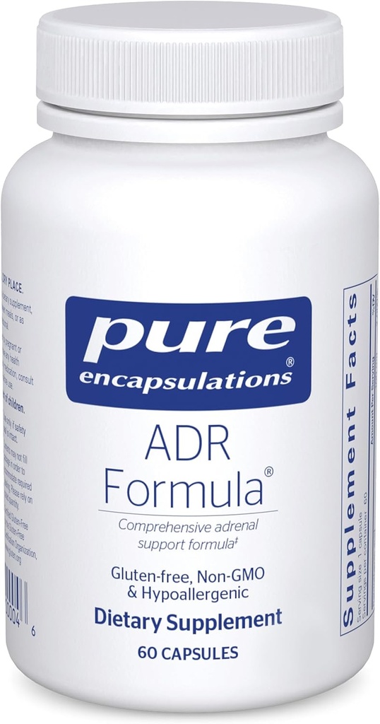 Ren indkapsling ADR Formel 124; supplement til immunforsvar og binyrebarkfunktion