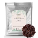 Starwest Botanicals Organic Hawthorn Berries Whole - Tørret Loose Leaf Herb for te, Jam, & Herbal Ekstrakter, Naturlig fordøjelsesstøtte, Certificeret Kosher, Non- GMO - Bulk 1 LB Bag