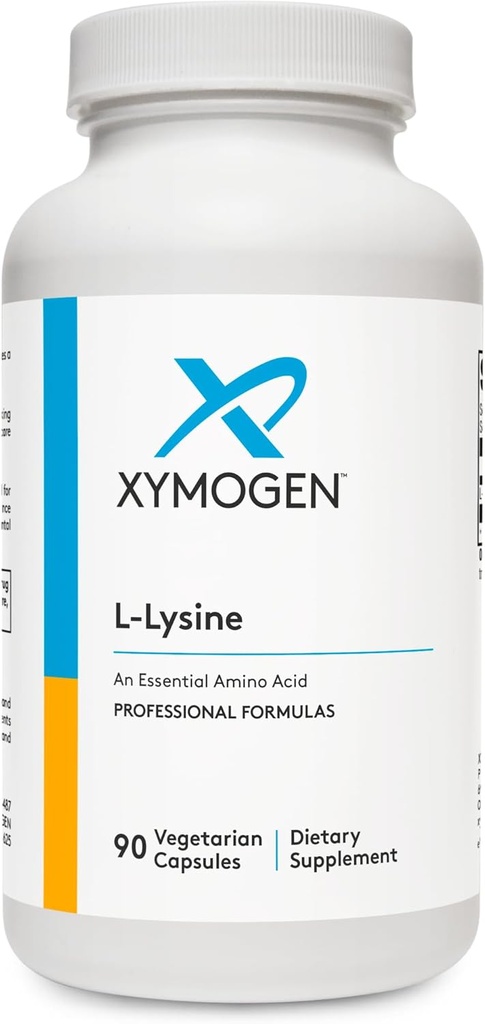XYMOGEN L- Lysin 1000mg kapsler - Aminosyretilskud Syntese af kollagen, giver balance til en høj indtagelse af arginin (90 kapsler)