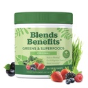 360 Nutrition Super Green Powder med Probiotika & fordøjelsesenzymer, Sukker & Gluten Free, Plant- baserede Superfood til Gut Health, Immunitet - 6.35 oz
