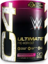Cellucor C4 Ultimate x WWE Pre Workout Powder Pomegranate PileDriver - Sugar Free Preworkout Energy Supplement for mænd og kvinder - 300mg koffein + 3,2g Beta Alanine + Patenterede Creatines - 20 Serveringer