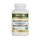 Nature 's Lab Mushroom 7 Organic Blend - Fordele immunsystemet, cellefunktion og udholdenhed - 90 kapsler (45 Servere)