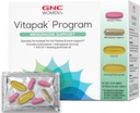 GNC Kvinder Menopause Support Vitapak Program, Komplet Nutrition 4 Produkter i 1, Hot Flash Support, Hormonal Balance, Black Cohosh, Aften Primrose Oil, 30 Daily Packs