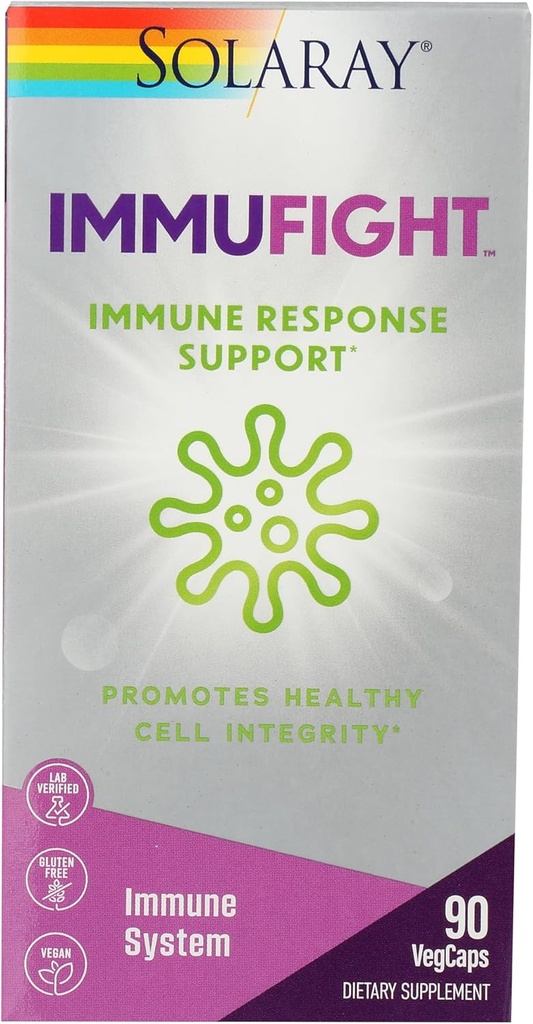 SOLARAY ImmuFight ™, immunforsvar support, 90 VegCaps