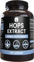 Pure Original Ingredienser Humle Uddrag (365 kapsler) Ingen Magnesium eller ris Fyldere, Altid Pure, Lab Verified