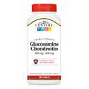 21. Century Glucosamin Chondroitin 500 / 400mg - Double Strength Tablets, 180 Count