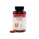 NatureWise CoQ10 200mg Softgels, High Potency Ubiquinone - Coenzym Q10 Supplement - Antioxidant for Heart Health + Energy - Vegan, Non- GMO, Gluten- Free - 90 Greve [3- Måned Supply]