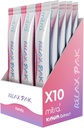 Mitra9 Kava Powder RelaxPak - Kandy Kava Extract Powder Packets - 124; Mood Enhancer - 124; Plante baseret på 124; fremmer naturlig ro & Clarity - 124; Easy Open Single- Serving Stick (10)