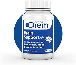 Omne Diem Brain Support med Cerenx og MecobalActive, 60 kapsler - Kosttilskud til hjerne sundhed, mood & mental funktion