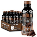 Jocko Mölk 30g Grass Fed Protein Shakes - Ingen tilsat sukker Protein Drinks KETO Friendly - Klar til at drikke 12 FL Oz (pakke med 12) Chokolade