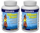 Tanamins Tanning Vitamin-Get a Darker Tan Naturally (2 bottles/120 Count)