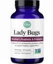 Ora Organic Prebiotics and Probiotics for Women - Lactobacillus for Vaginal and Urinary Tract Health, Indeholder 16 Millioner CFU, 6 Strops - 1 måned Tilgang, 60 Vegansk Probiotiske Kapsler