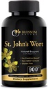 St Johns Wort 900mg- Mood Support * -Calm Supplements * -120 Vegetabilske St Johns Wort Kapsler (2 Måned Supply), 450mg Vegan, Non- GMO St. John 's Wort (Hypericum Perforatum), 0,3% Hypericin per Cap