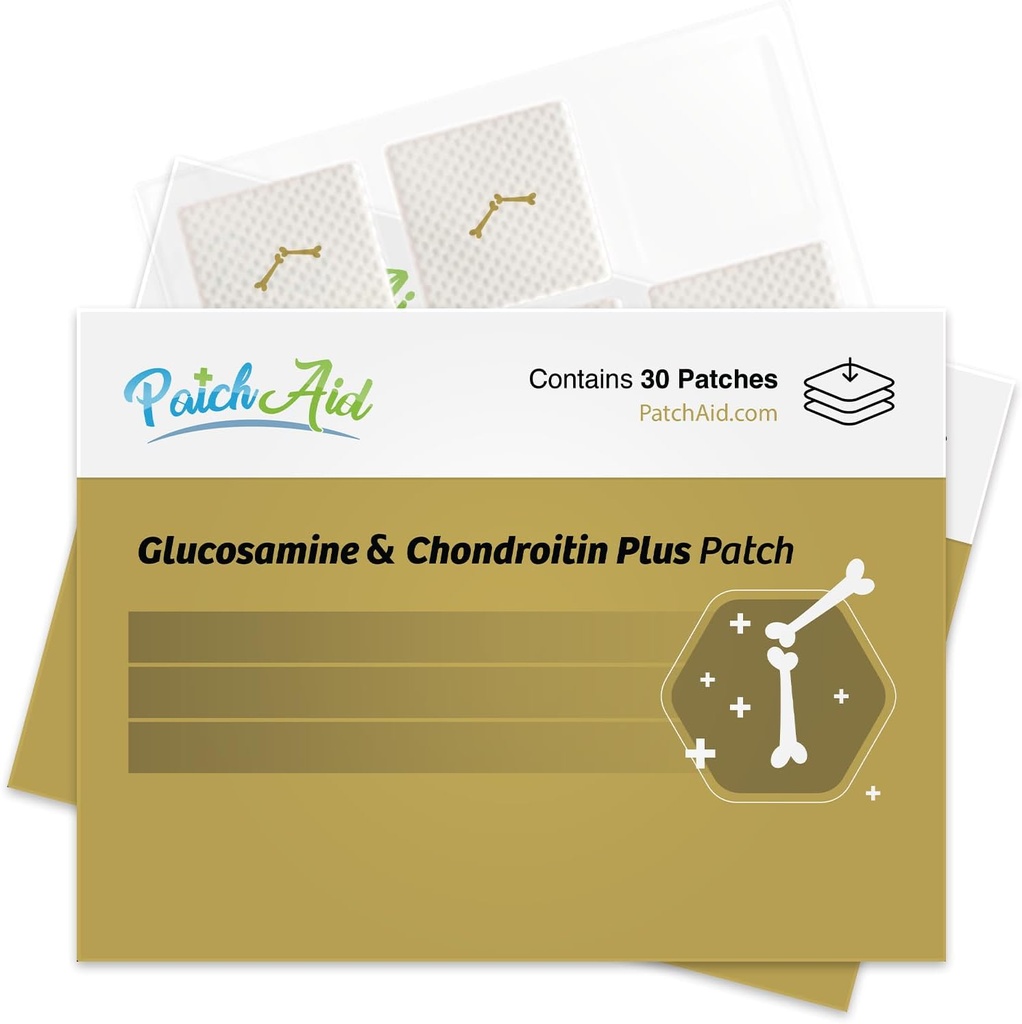 PatchAid Glucosamin og Chondroitin Topical Patch 30 - Day Supply