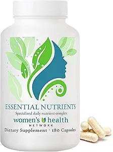 Women 's Health Network Essential Nutrients - Daily Multivitamin for Energy, Sund Aging & Immun Support, Folate som Quatrefolisk ®, en Patenteret Natural Form af 5-MTHF