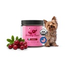 kin + kind hund supplement pulver - supplement til hunde & katte for sund immunitet - Brege Support - Naturlig formel med økologisk tranebær, blåbær og kokos - Made in USA - 4 oz (Medium)