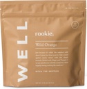 Rookie Wellness Well - Vegansk immunforsvar pakker med 1000 mg C-vitamin, 14 mg E-vitamin, og ingefær i en naturlig Citrus Flavor - Sukker og Fylder gratis (30 Servere, Wild Orange)