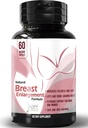 Brystforbedringspiller og østrogen supplement for kvinder og mænd - Brystudvidelsespiller for kvinder og transseksuelle - 60 Brystvækstpiller med Pueraria Mirifica - Større Bryster, Større Boobs