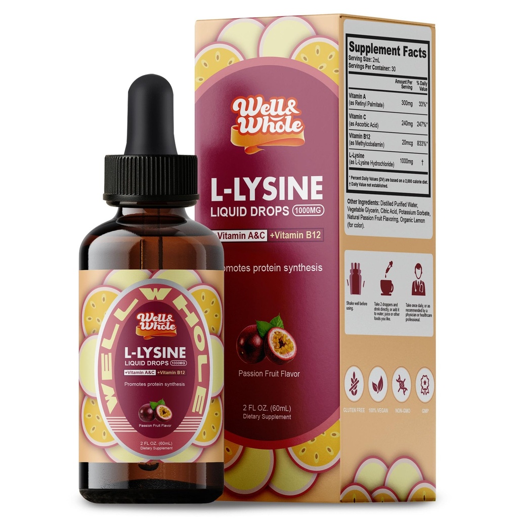 L- Lysin Supplement Liquid Drops