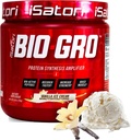 iSatori BIO-GRO Protein Synthesis Amplifier, for Muscle Recovery & Growth, Enhanced Stimulant Free Pre-Workout & Colostrum Supplement with Bio-Active Peptides- Vanilla Ice Cream (60 Servings)