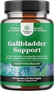 Ox Bile Salts for Gallbladder Support - Purified Bile Salts Supplement with Pancreatin Digestive Enzymes Ox & Betaine HCL - Supplements for No Gallbladder & Digestive Health 20 Days