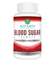 Bedste Jord Naturals Blood Sugar Formel med kanel, Gymnema Sylvestre, Banaba, Guggul og mere 60 Greve