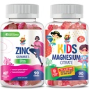 SUNNY SAM Zinkgummier til voksne & Magnesium gummier til børn og voksne - 100 mg - Rolig Magnesiumtykkere