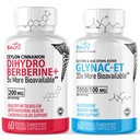 Naturens Fusioner Dihydroberine 200mg (60 kapsler) - GlyNAC- ET (60 kapsler) Bundle