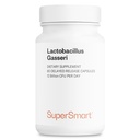 Supersmart - Lactobacillus Gasseri 12 Millioner CFU per dag - Probiotisk supplement - 124; Non- GMO & Gluten Free - 60 DR kapsler (forsinket frigivelse)
