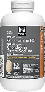 Medlemmer Mark Triple Strength Glucosamine Chondroitin (340 Greve)