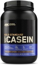 Optimum Nutrition Gold Standard 100% Micellar Casein Protein Powder, Slow Digesting, Hjælper holde dig fuld, Overnight Muscle Recovery, Chokolade Supreme, 2 Pund (Packaging May Vary)