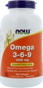 NOW Foods 2 Pack Omega 3-6-9, 1000 mg, 250 Softgels