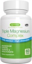 Igennus Superior Triple Magnesium Complex, Fuldt Reaged & Chelated Glycinate, Taurate & Citrate, Clean Label, High Bioavailability & Absorption, 60 tabletter, Vegan, Non- Buffered
