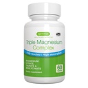 Igennus Superior Triple Magnesium Complex, Fuldt Reaged & Chelated Glycinate, Taurate & Citrate, Clean Label, High Bioavailability & Absorption, 60 tabletter, Vegan, Non- Buffered