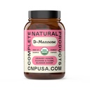 Komplette naturlige produkter Organiske D-Mannose kapsler - Pure D-Mannose piller 100 Tæl for UTI, Bstige, & Urinary Tract Sundhed