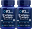 Life Extension Triple Action Cruciferous Vegetabilsk ekstrakt, 60 Vegetariske kapsler (pakke med 2)